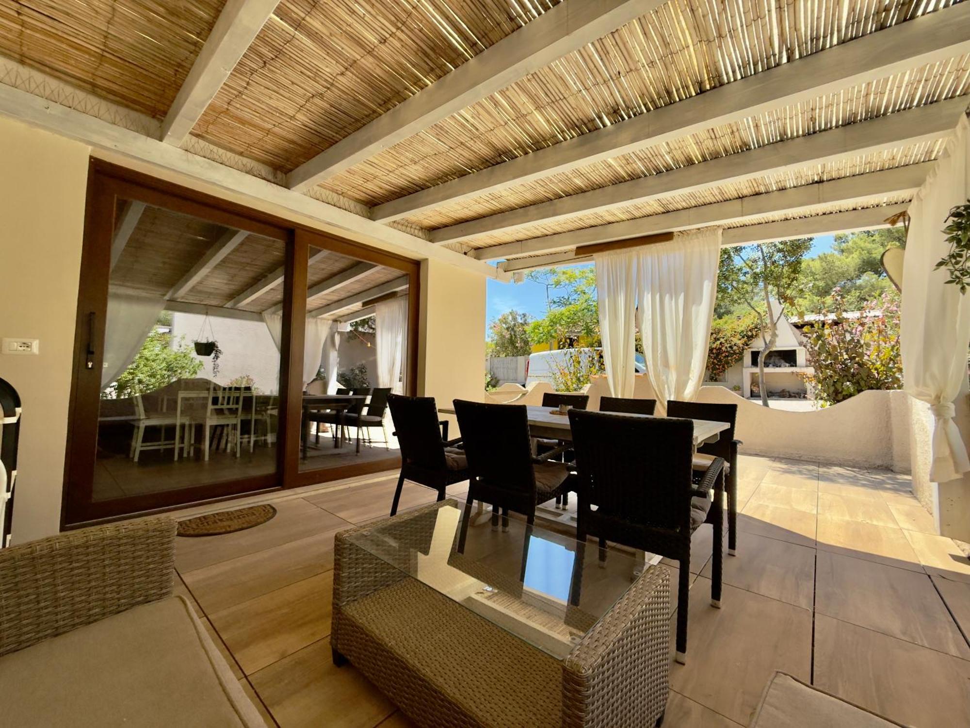 Casa Teresa Villa Porto Pino Exteriör bild